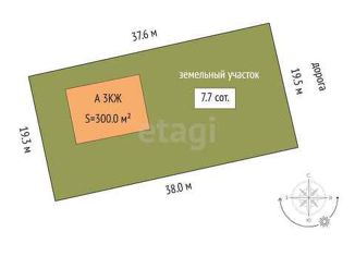 Продаю дом, 300 м2, деревня Казанцево, улица 1 Мая, 40