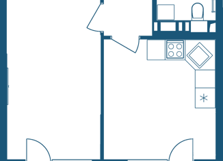 Продажа 1-комнатной квартиры, 51.4 м2, Анапа, Симферопольское шоссе, 58