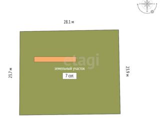 Дом на продажу, 141.7 м2, село Луговое, Плодовая улица