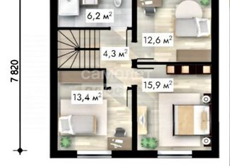 Дом на продажу, 115 м2, деревня Шудья, Прибрежная улица