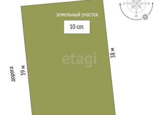 Продам земельный участок, 10 сот., деревня Нариманова, Центральная улица, 5