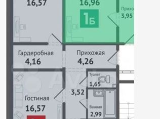 Продаю 2-ком. квартиру, 65 м2, Чебоксары, улица Сергея Бутякова, 5, ЖК Ясная Поляна