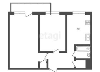 Продаю 2-ком. квартиру, 45.8 м2, Санкт-Петербург, Звёздная улица, 14, Звёздная улица