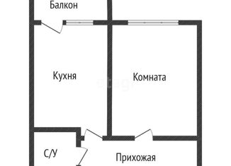 Продается 1-ком. квартира, 27.9 м2, Краснодарский край, улица имени В.М. Бехтерева, 2Ак1