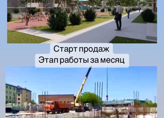 Продается 2-комнатная квартира, 57.5 м2, Нальчик, улица А.А. Кадырова, 24, ЖК Молодёжный