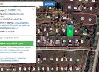 Продажа участка, 15 сот., поселок Майский