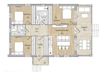 Продам дом, 100 м2, коттеджный посёлок Грин Парк