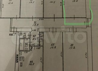 Продам комнату, 100 м2, Киров, Октябрьский проспект, 32, Октябрьский район