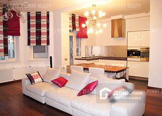 Аренда четырехкомнатной квартиры, 120 м2, Москва, Рыбников переулок, 4, метро Сретенский бульвар