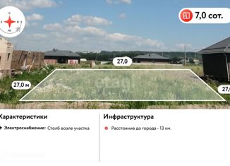 Участок на продажу, 7 сот., село Лаишевка