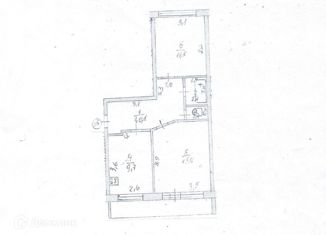 2-комнатная квартира на продажу, 49.8 м2, село Сарлей, Шоссейная улица, 7