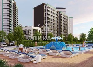 Продам двухкомнатную квартиру, 57.45 м2, Ольгинка, 3-й микрорайон, 21