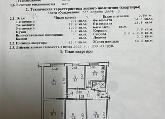Продажа пятикомнатной квартиры, 81.7 м2, Ижевск, Удмуртская улица, 199