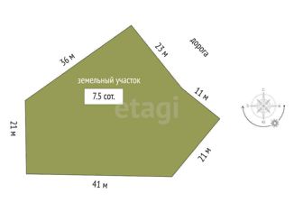 Продаю дом, 81 м2, поселок Новотарманский, Трактовая улица