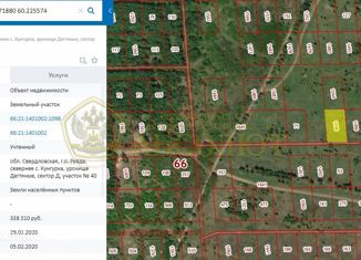 Продается участок, 15 сот., село Кунгурка, Рабоче-Крестьянская улица