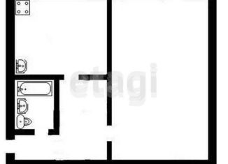 Продажа однокомнатной квартиры, 35.2 м2, Салават, Речная улица, 26