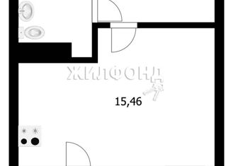 Продаю квартиру студию, 27.5 м2, Брянск, ЖК Резиденция Гринпарк, улица имени О.С. Визнюка, 20