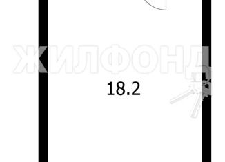 Комната на продажу, 18.2 м2, Обь, улица Военный Городок, 104