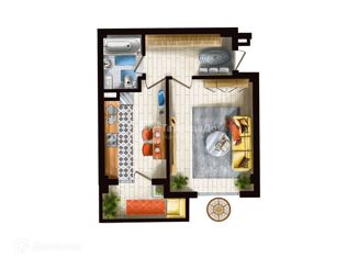 Продается 1-ком. квартира, 41.92 м2, Феодосия, Индустриальный переулок, 4