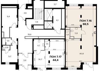 Продается офис, 88.5 м2, Москва, Ленинградское шоссе, 228к4, Молжаниновский район