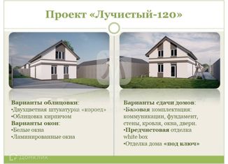 Продаю дом, 120 м2, село Приютово