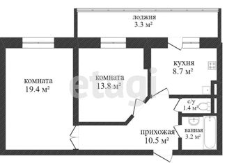 2-комнатная квартира на продажу, 60 м2, Благовещенск, Зейская улица, 220