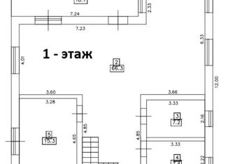 Продаю дом, 239 м2, поселок городского типа Заозерное, улица Аллея Дружбы