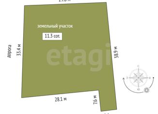 Продается дом, 80 м2, деревня Ушакова, Зелёная улица