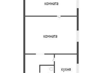 Продается двухкомнатная квартира, 41.6 м2, Курган, улица Глинки, 22, район Энергетики
