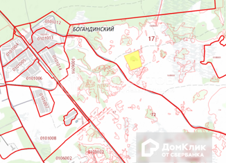 Продается земельный участок, 2700 сот., посёлок городского типа Богандинский, Привокзальная улица