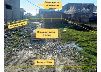 Продам земельный участок, 4 сот., дачное некоммерческое товарищество Южное, Сиреневая улица, 33