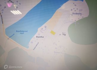 Участок на продажу, 12.5 сот., деревня Воробьи, Береговая улица