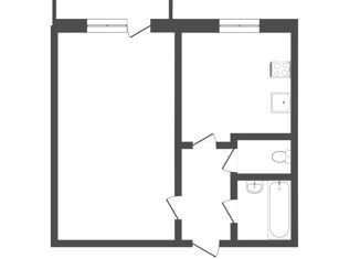 Продается 1-комнатная квартира, 33 м2, Тюменская область, Профсоюзная улица, 30