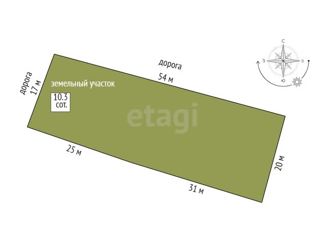 Продаю участок, 10.3 сот., СНТ Геофизик