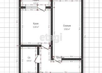 Продаю 1-ком. квартиру, 36 м2, Краснодар, Уральская улица, 71к1, ЖК Галактика