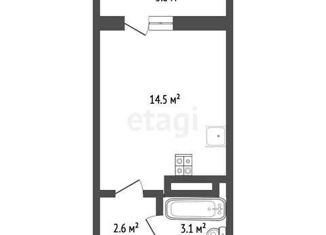 Продажа квартиры студии, 22 м2, Новороссийск, ЖК Арена
