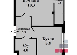 Продаю однокомнатную квартиру, 29.5 м2, поселение Сосенское, ЖК Скандинавия, жилой комплекс Скандинавия, к14.2