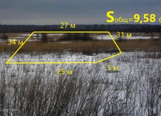 Продаю участок, 9.58 сот., деревня Дубровка, улица Мира