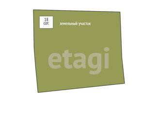 Продажа участка, 18 сот., коттеджный поселок Идиллия