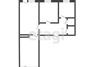 Продается 3-ком. квартира, 64 м2, Тюменская область, 7-й микрорайон, 20