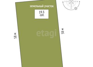 Продаю участок, 19.3 сот., поселок Мияги