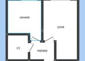 Продажа 1-комнатной квартиры, 33.8 м2, аул Новая Адыгея, Береговая улица, 1к11