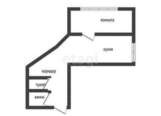 Продается 1-ком. квартира, 42 м2, Краснодар, улица Тургенева, улица Тургенева, 138/3