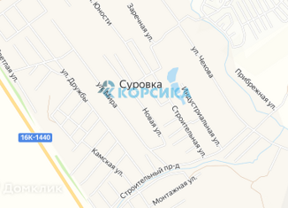 Продажа земельного участка, 19.6 сот., деревня Суровка, улица Мира, 2