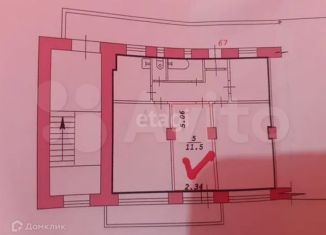 Продаю комнату, 28 м2, Новосибирск, Красный проспект, 11, Красный проспект