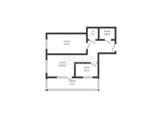 Продам 2-комнатную квартиру, 57.7 м2, Краснодар, улица имени 40-летия Победы, 139, ЖК Легенда