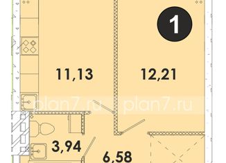 Продается однокомнатная квартира, 34.5 м2, поселок Дзержинск, жилой комплекс Лето, 11