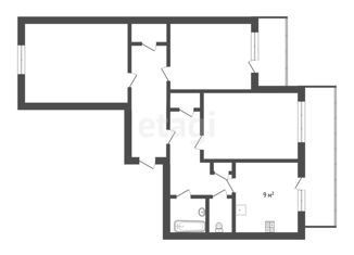 Продается трехкомнатная квартира, 72 м2, Санкт-Петербург, улица Джона Рида, 1к1, улица Джона Рида