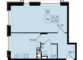 Продается 2-ком. квартира, 47.4 м2, поселение Московский, улица Шекспира, 1к2