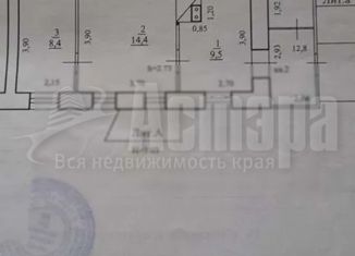 Продается 1-комнатная квартира, 45 м2, поселок городского типа Атамановка, Набережная улица, 15